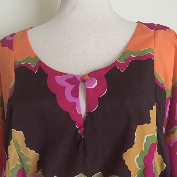 Sangria Dress Size 12 Multicolor - Picture 6 of 8